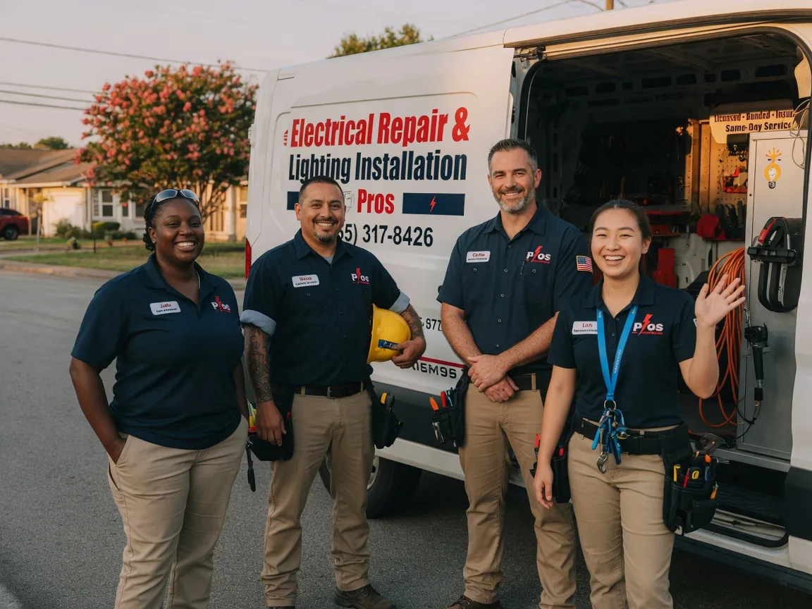 Licensed Electrician company in Thompsons, TX